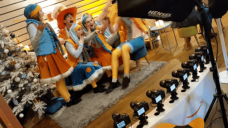 Bullet Time 90° pour le Christmas Tour Amazon 2019