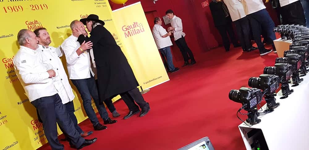 Animation Bullet Time 180° pour Gault et Millau