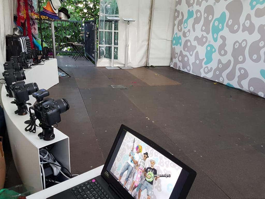 Studio photo 360° multi-caméras pour animation événementielle