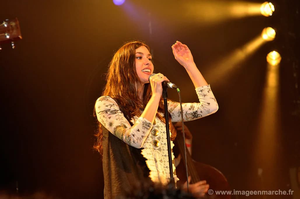 Olivia Ruiz en concert au Bataclan, reportage photo pour Universal Music