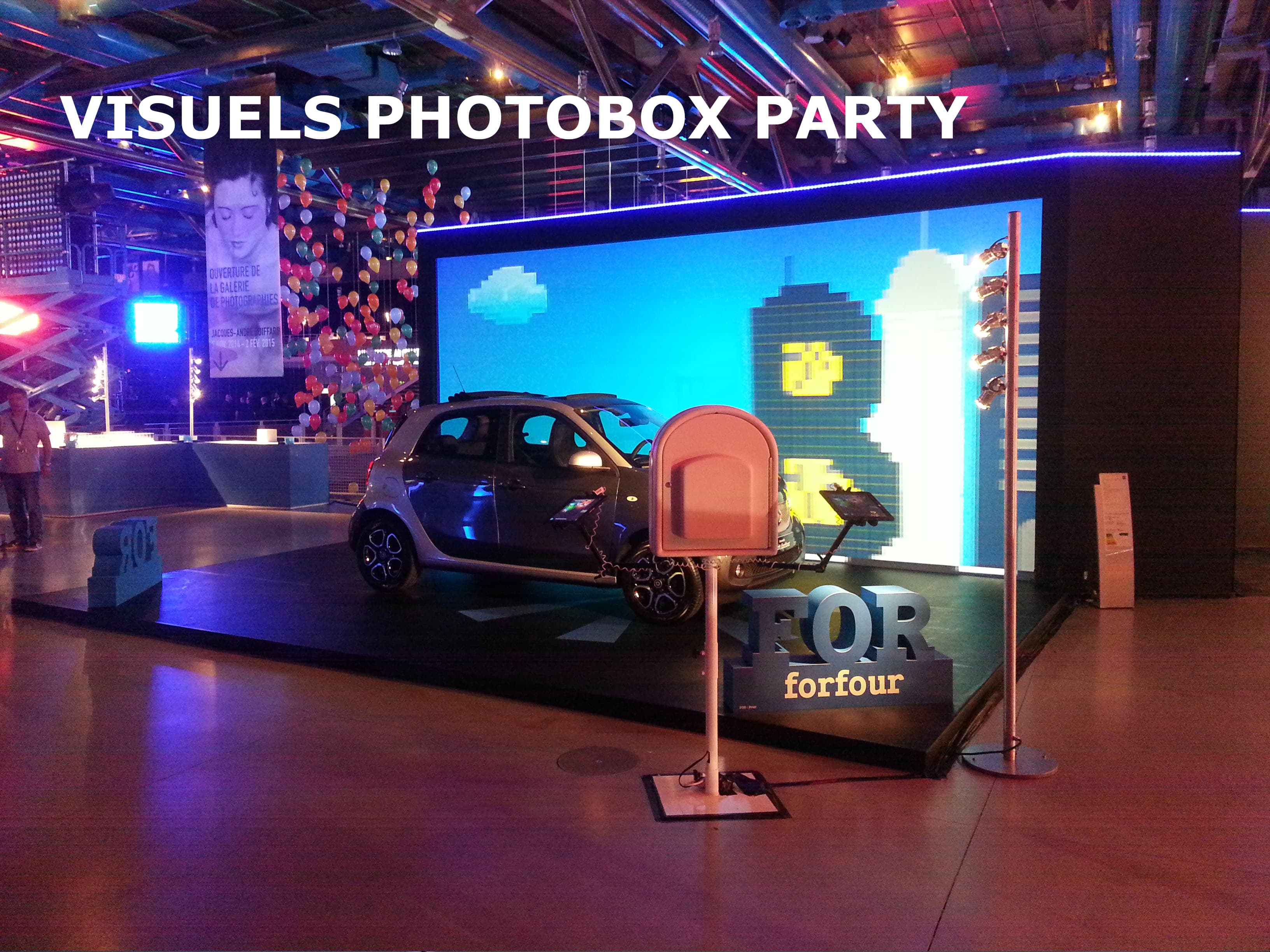 location photomaton à paris lancement SMART