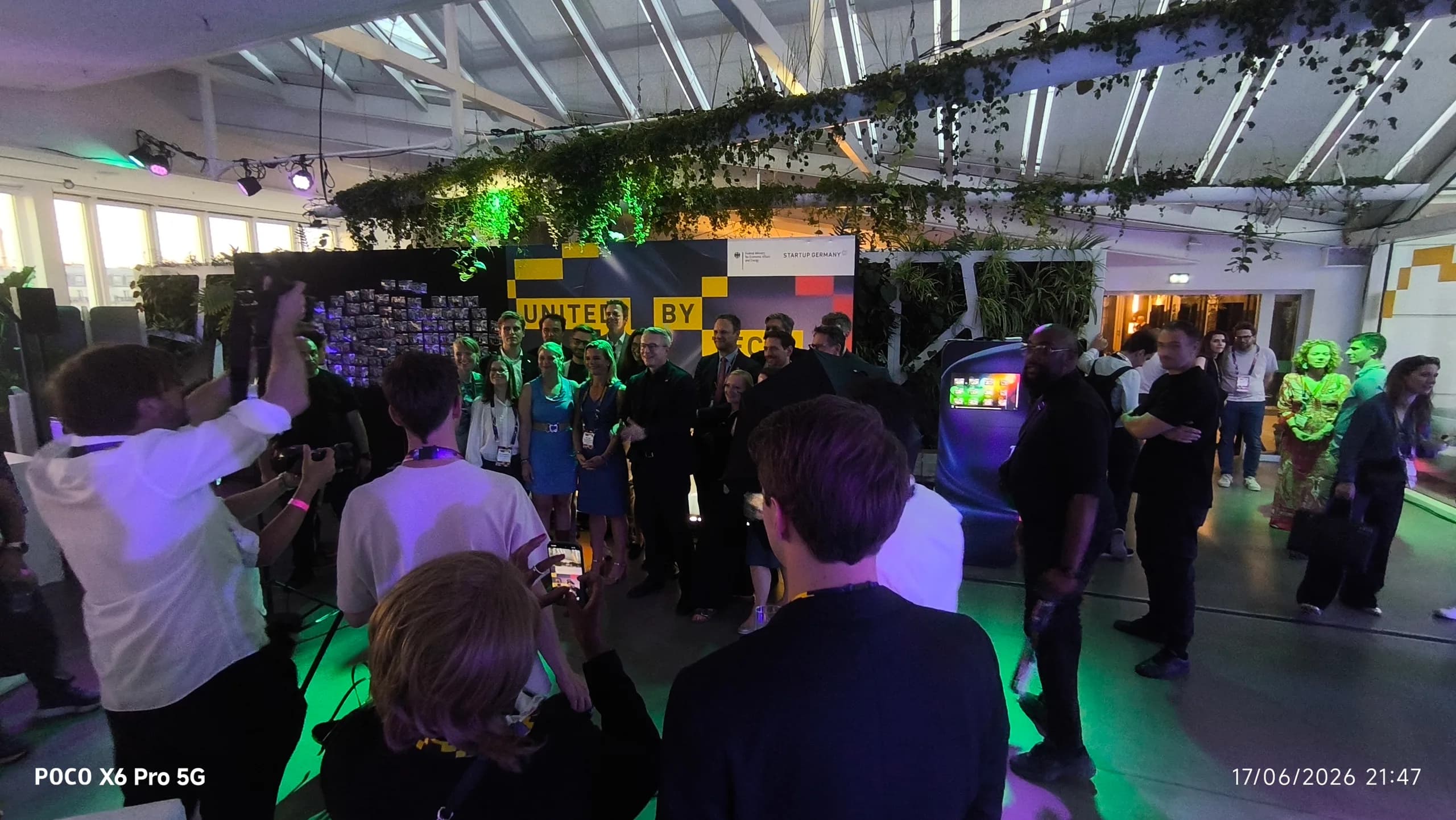 Photographe événementiel à Paris - VivaTech 2026 Karsten Wildberger et Dorothea Bär