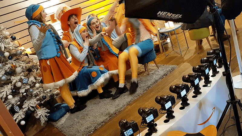 Bullet Time 90° pour le Christmas Tour Amazon 2019