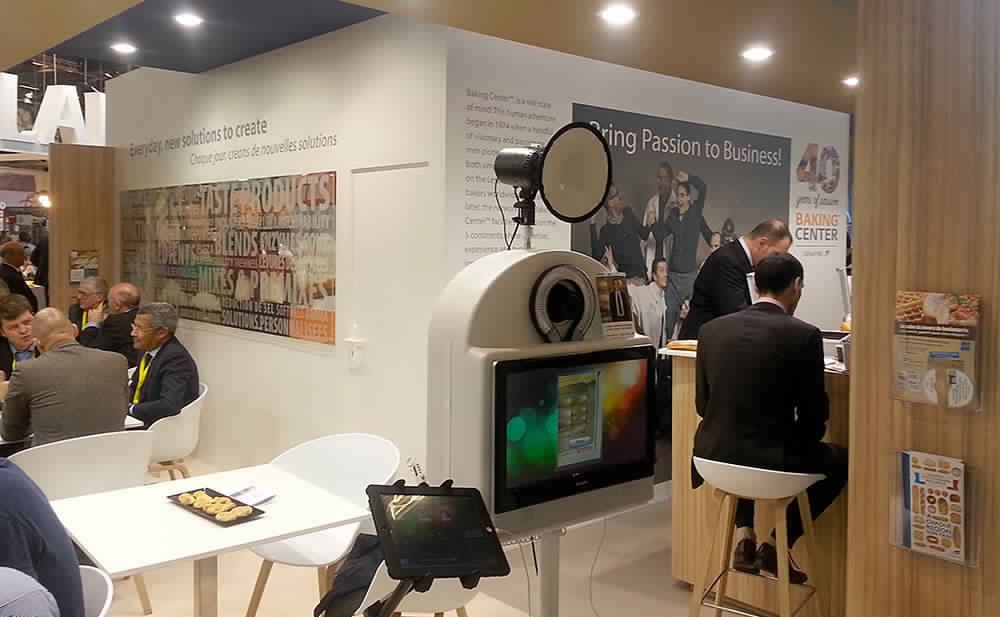 Animation photo au salon Europain