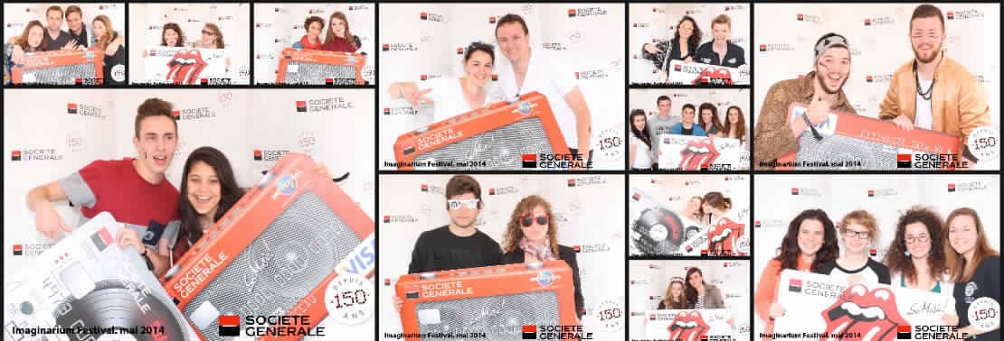 Animation photobooth via la photobox party les 30 et 31 mai 2014 à Compiègne