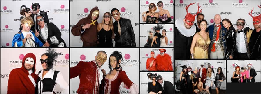 Borne de reportage photocall anniversaire Marc Dorcel