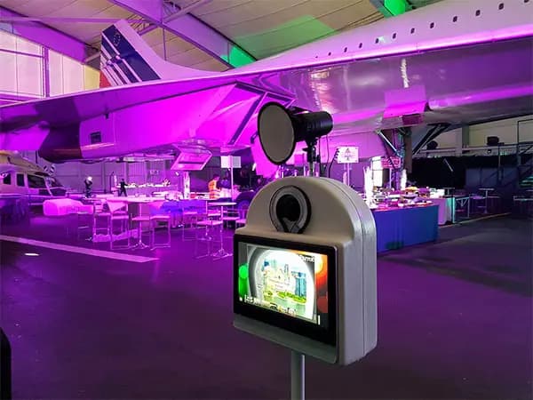 photo booth fond vert animation location