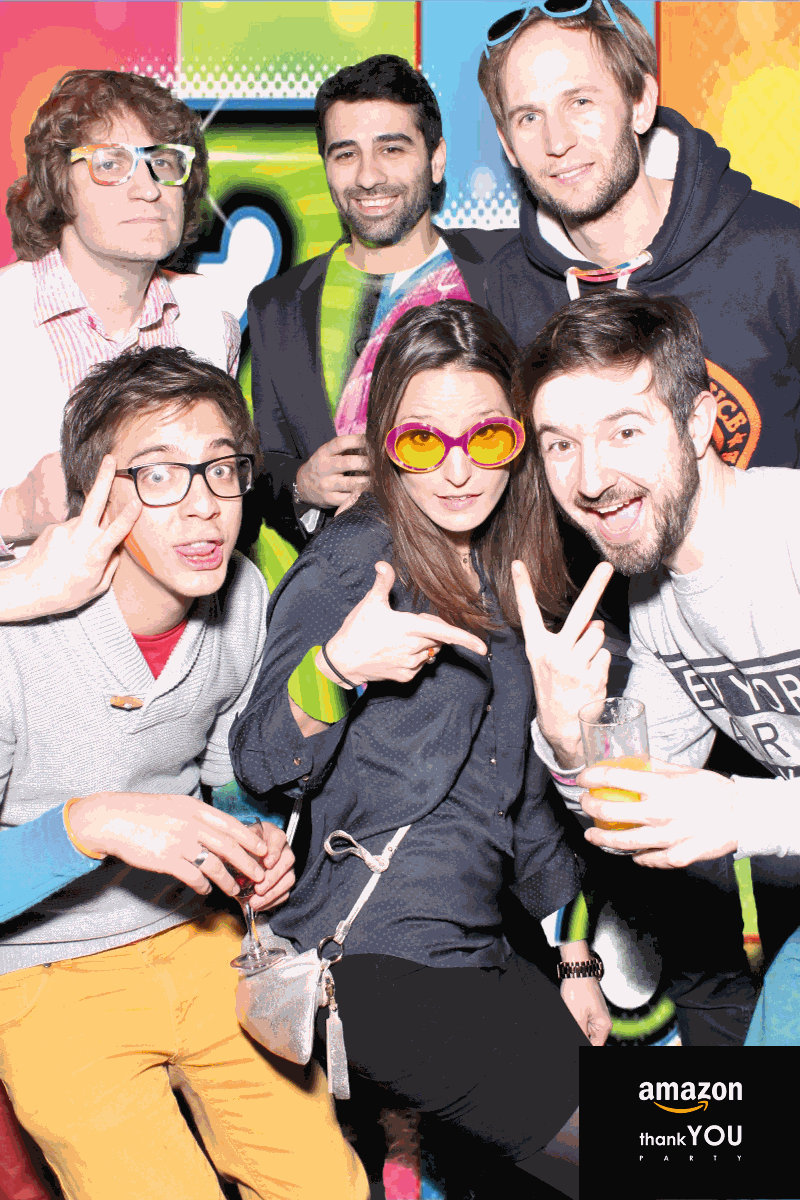 Fond Vert Photobooth @Amazon
