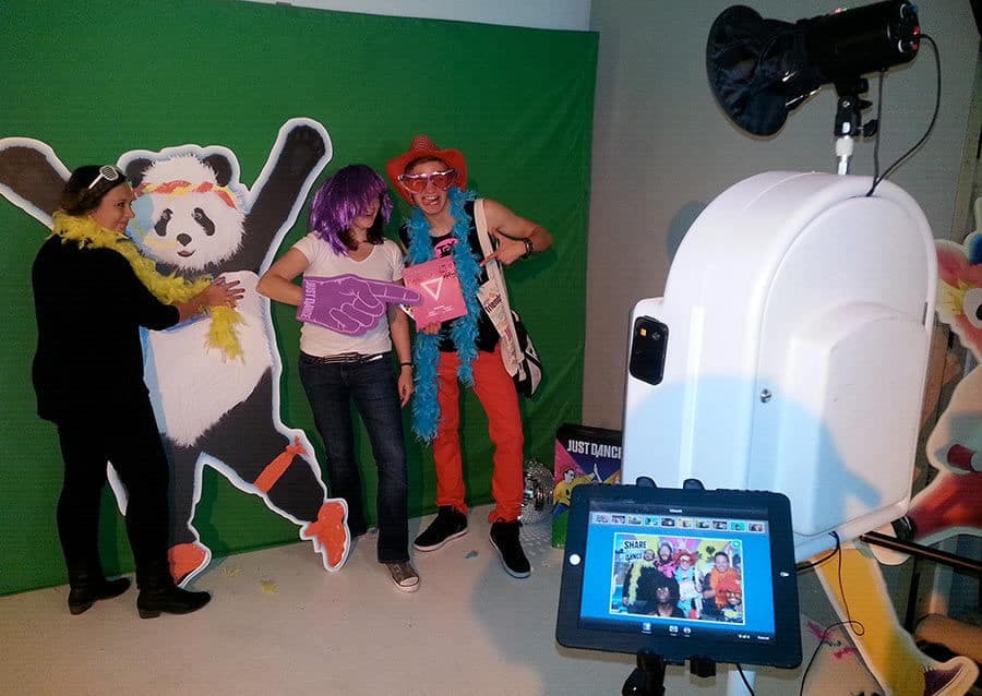 Incrustation Photo et Vidéo sur fond vert lancement Just Dance Ubisoft
