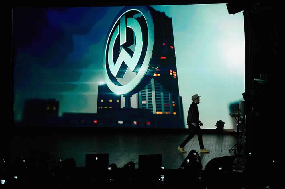 Showcase privé de Will I Am au Trianon - Photocall