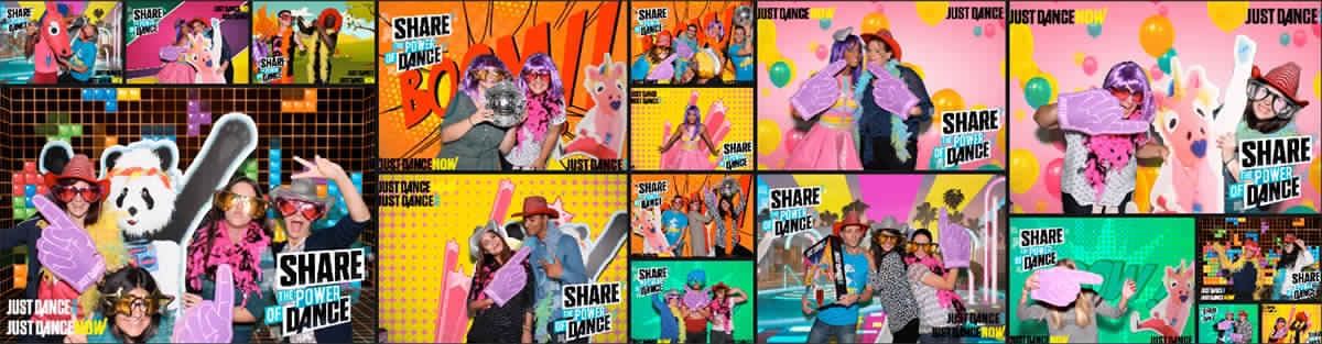 Animation photobox party Ubisoft