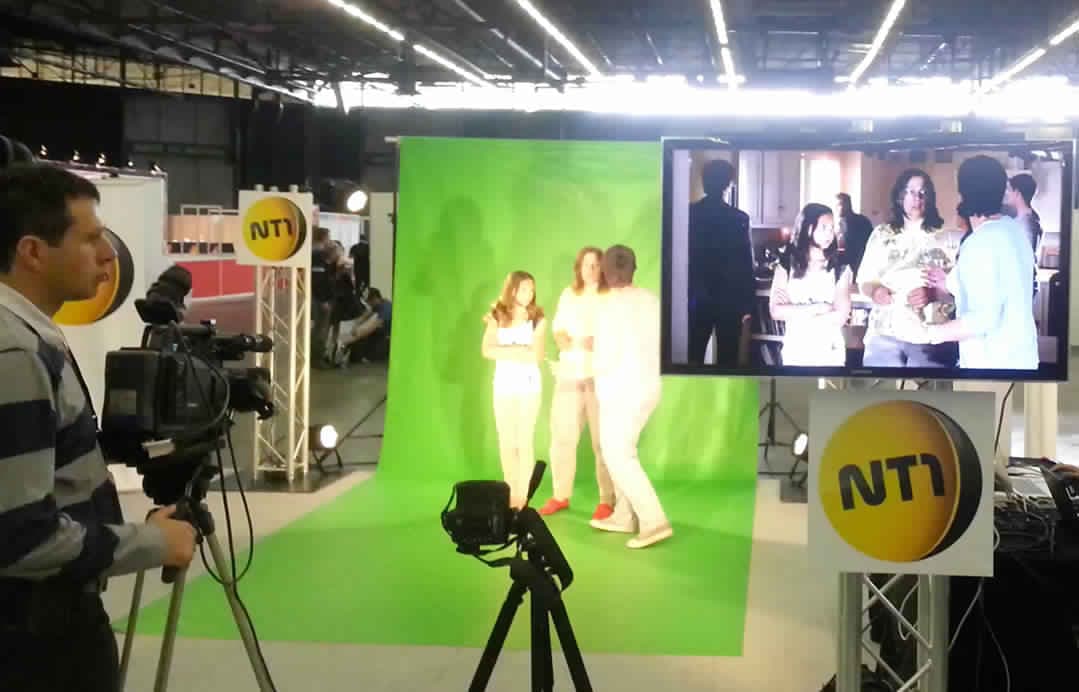 Animation vidéo photo fond vert NT1