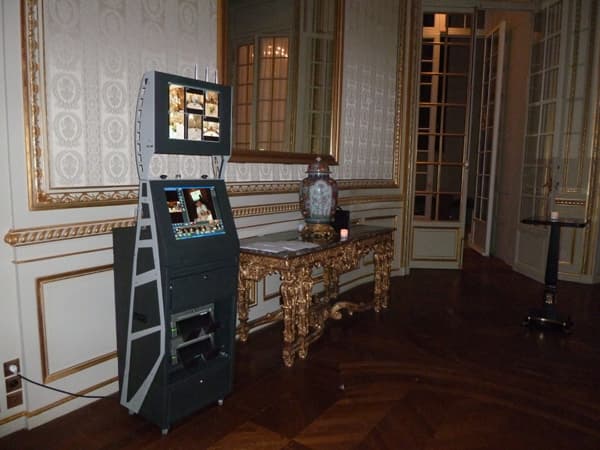 Borne photo connectée 2.0 au Shangri-La pour une soirée corporate