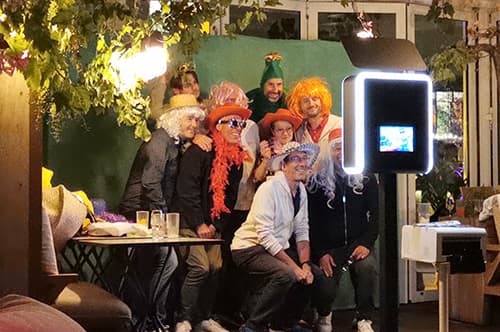 Location de borne selfie personnalisable