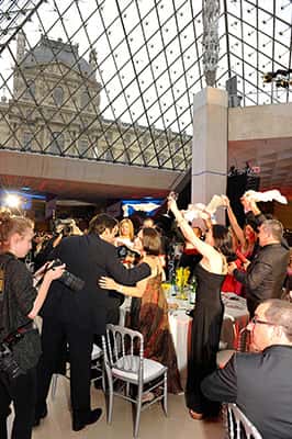 Soirée à thème et photo de plateau en événement