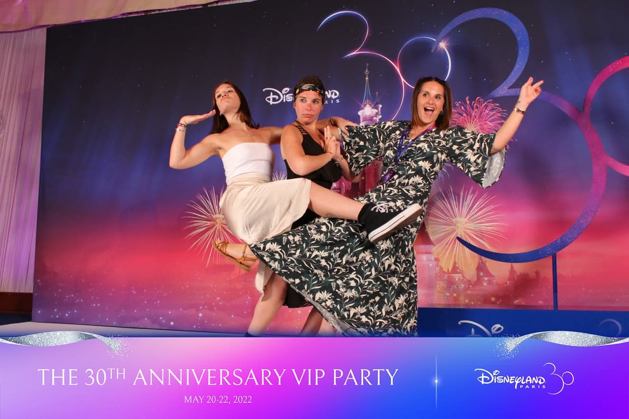 Photobooth 3D effet Matrix — 30 ans de Disneyland Paris