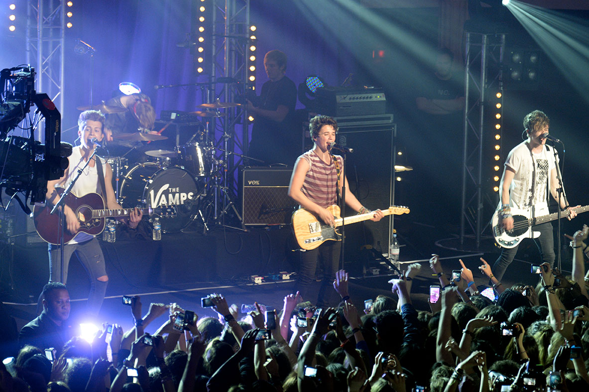 Illustration de The Vamps Concert Privé à Paris, 1631014748