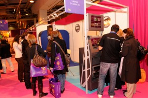 Stand image en marche au salon évènementiel Heavent 2011