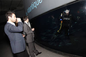 Soirée évènementiel corporate: LYXOR PARTY à l'aquarium de Trocadero paris