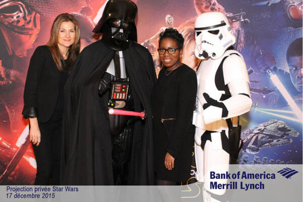 Photobooth photocall Star Wars