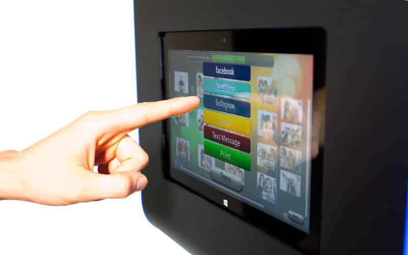 ecran de partage arriere écran de partage tactile en arrière