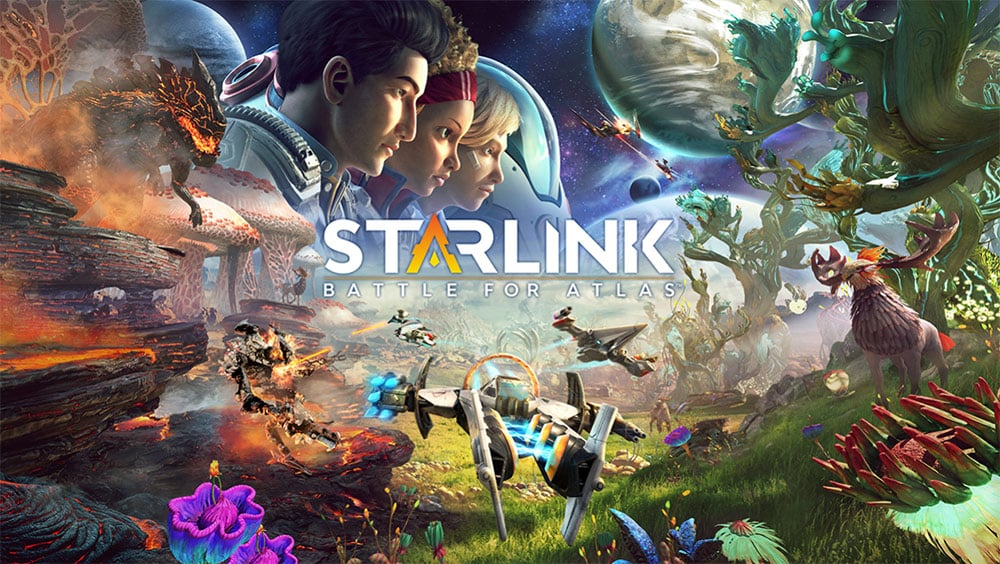 NEW PS4 Starlink Battle for Atlas + NFC Figures Bundle